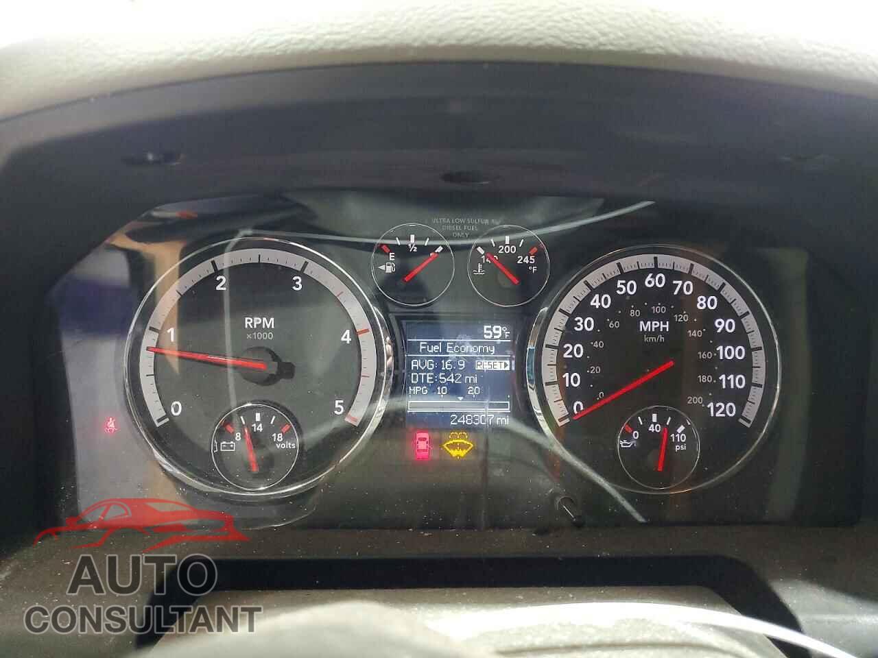DODGE RAM 3500 2012 - 3C63D3CL9CG153413