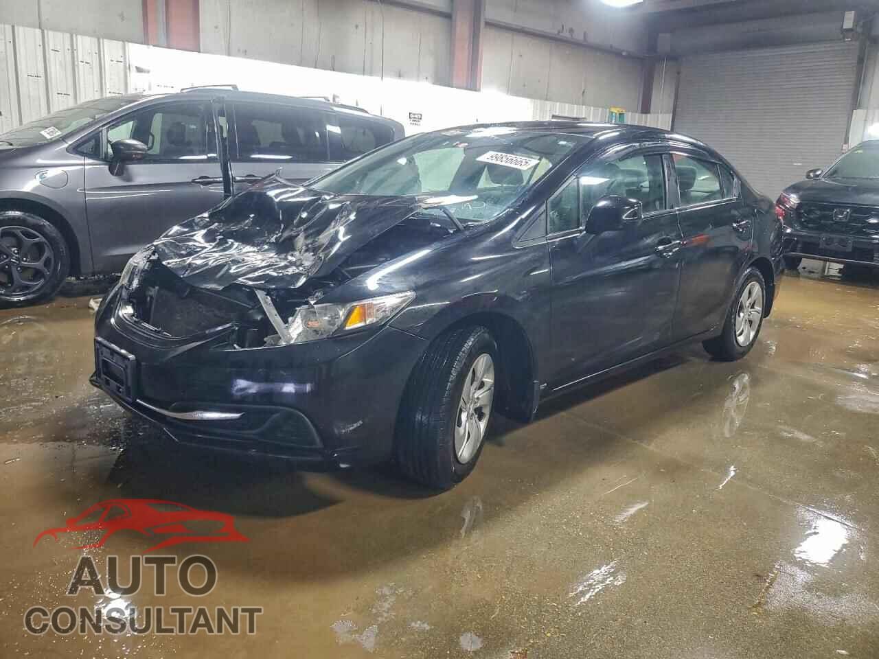 HONDA CIVIC 2013 - 2HGFB2F5XDH301722