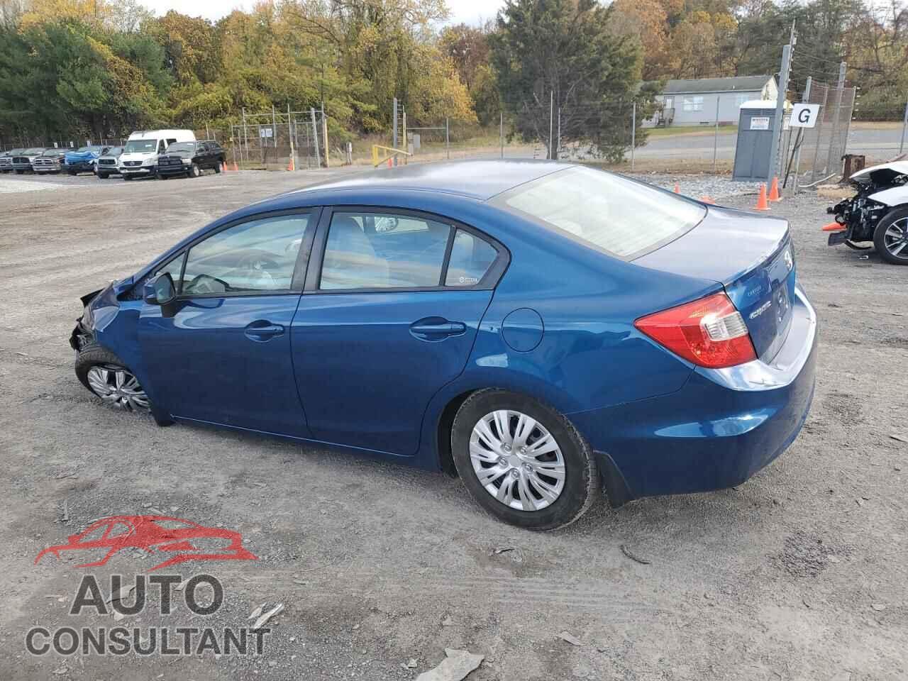 HONDA CIVIC 2012 - 2HGFB2F53CH510735