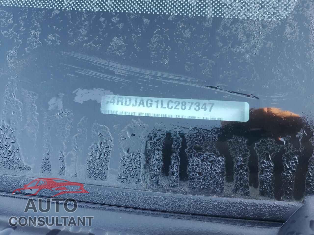 DODGE DURANGO 2020 - 1C4RDJAG1LC287347