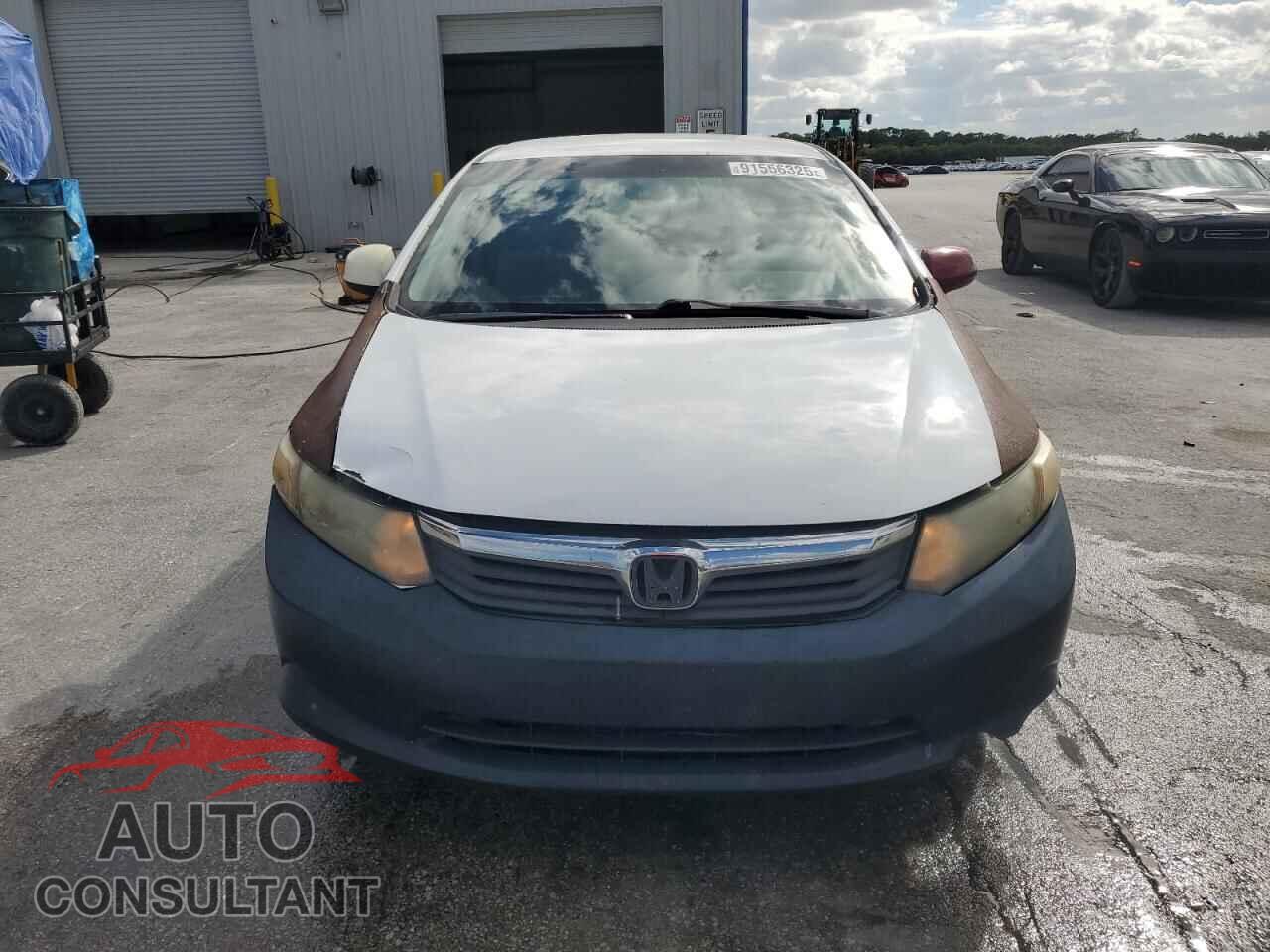 HONDA CIVIC 2012 - 19XFB2F58CE047372