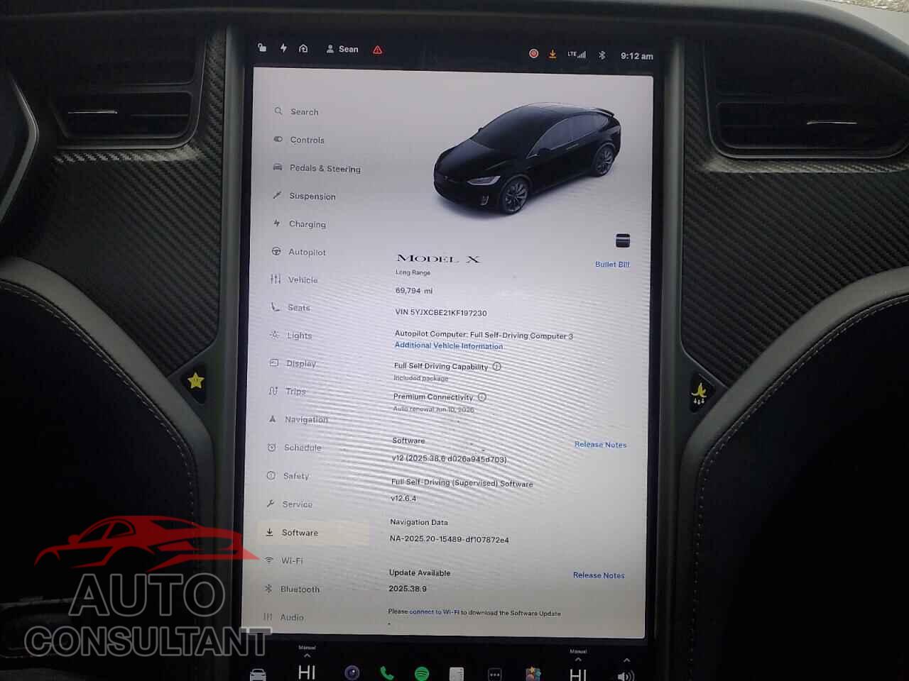 TESLA MODEL X 2019 - 5YJXCBE21KF197230