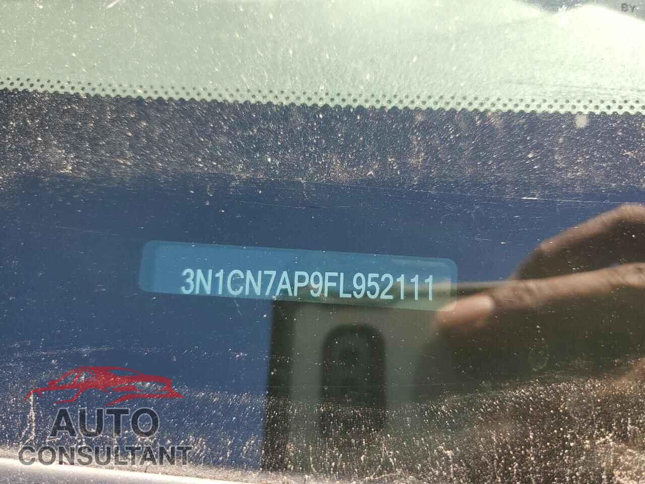 NISSAN VERSA 2015 - 3N1CN7AP9FL952111