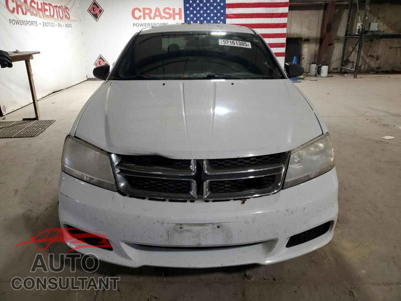 DODGE AVENGER 2013 - 1C3CDZAG5DN549112