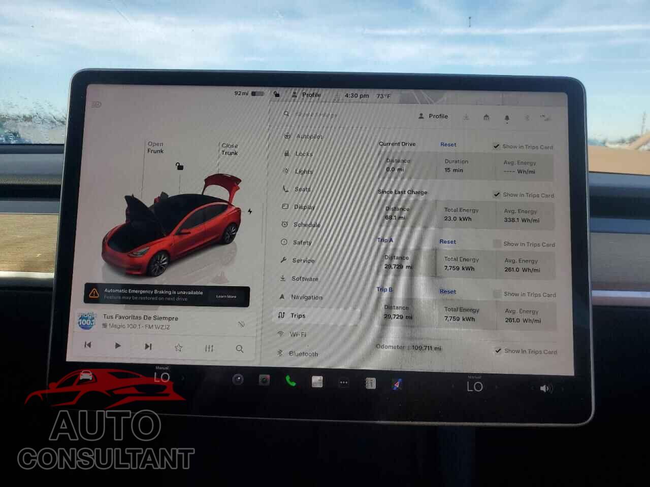 TESLA MODEL 3 2022 - 5YJ3E1EA3NF286053