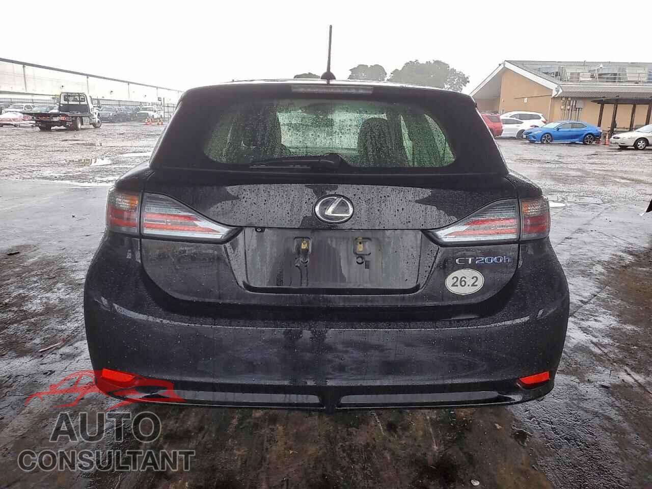 LEXUS CT 200 2012 - JTHKD5BH6C2074348