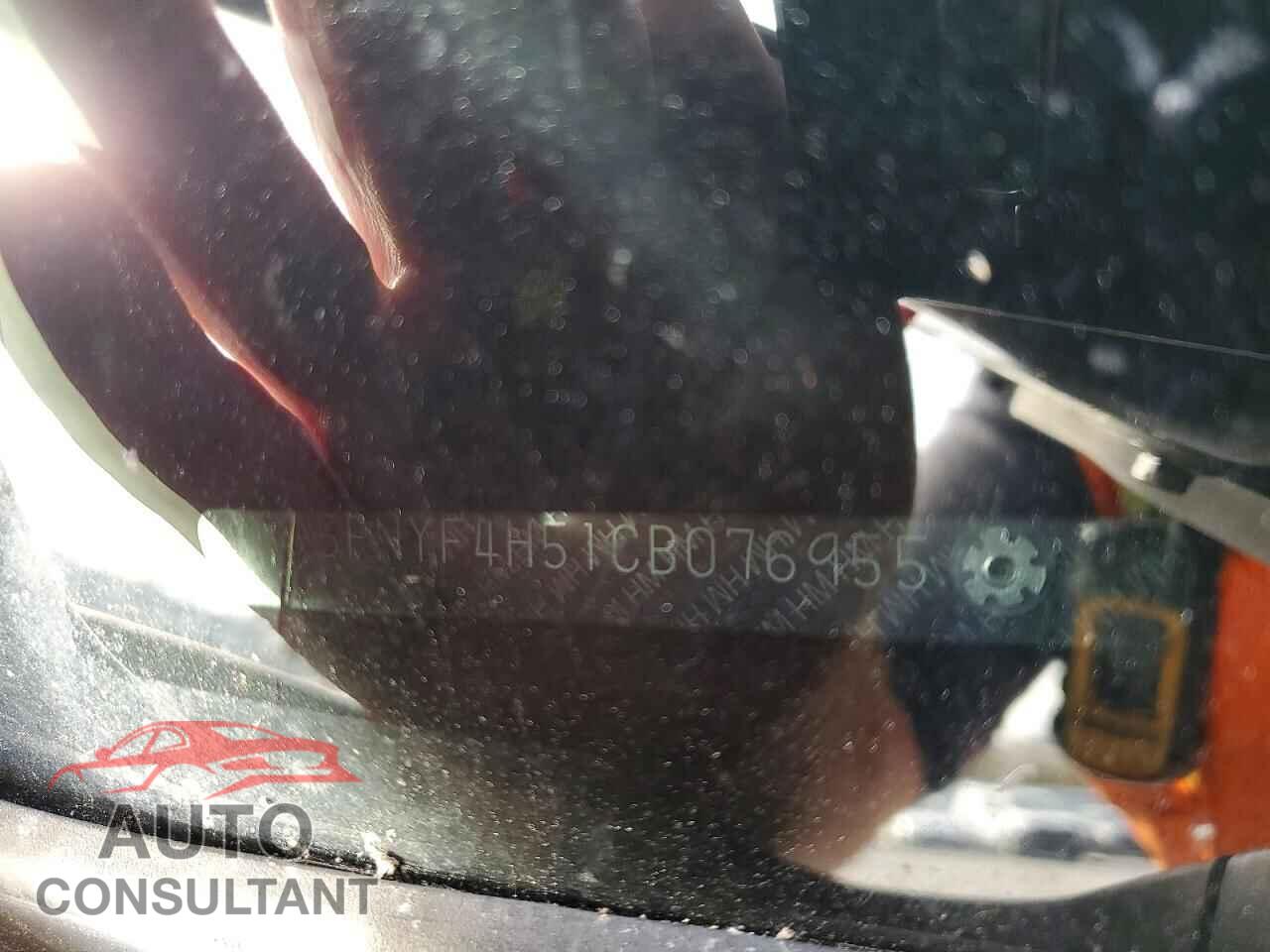 HONDA PILOT 2012 - 5FNYF4H51CB076955