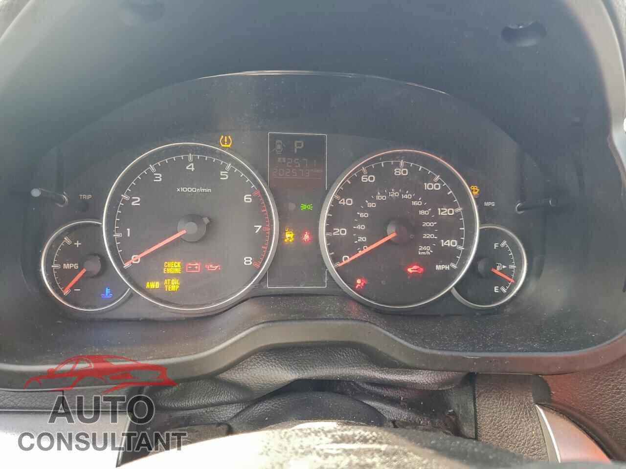 SUBARU OUTBACK 2013 - 4S4BRBCC3D3293070