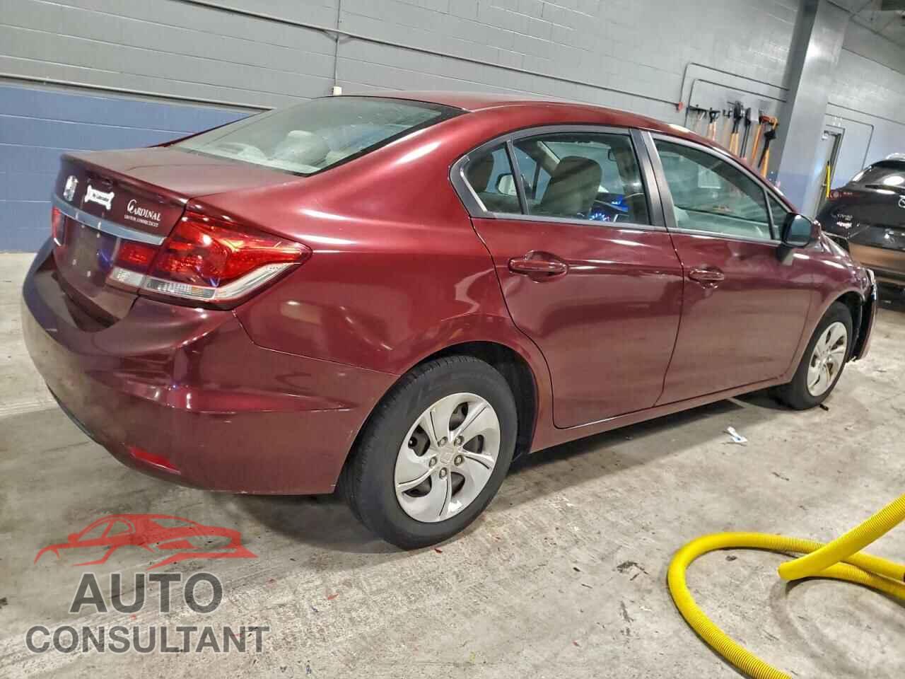 HONDA CIVIC 2013 - 2HGFB2F55DH595949