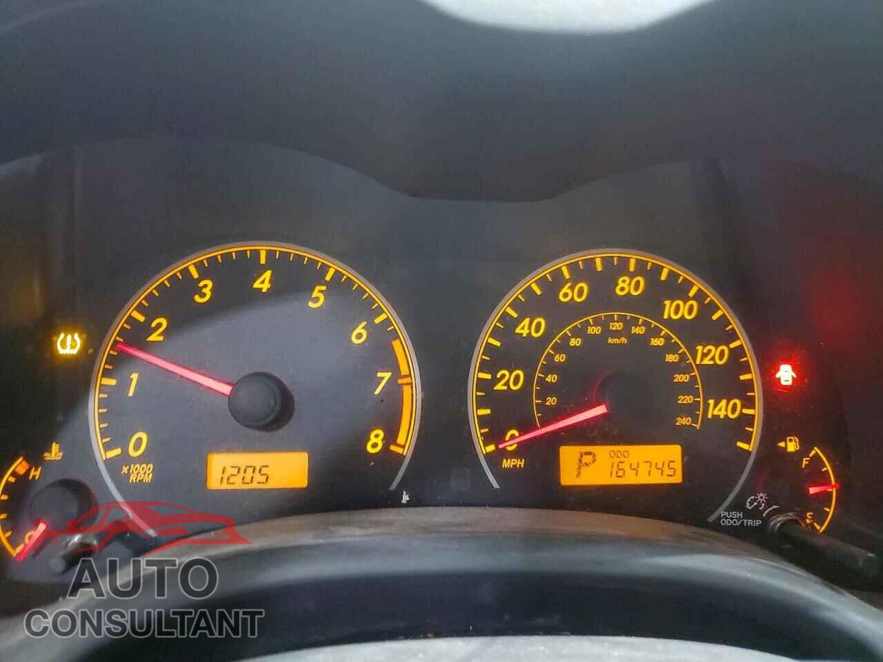 TOYOTA COROLLA 2009 - JTDBL40E99J030107