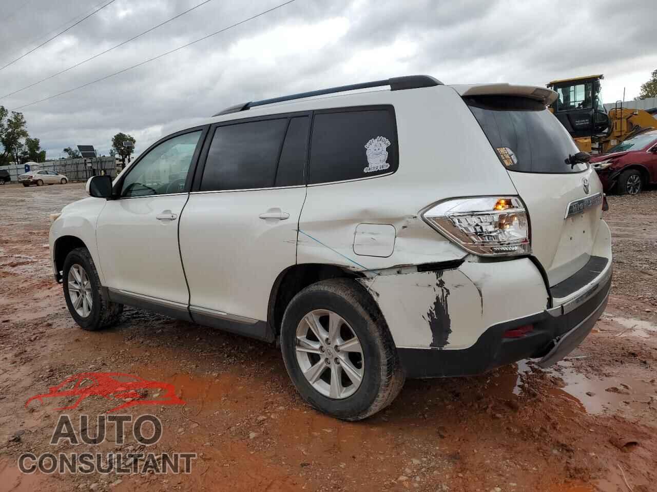 TOYOTA HIGHLANDER 2013 - 5TDZK3EH8DS096934