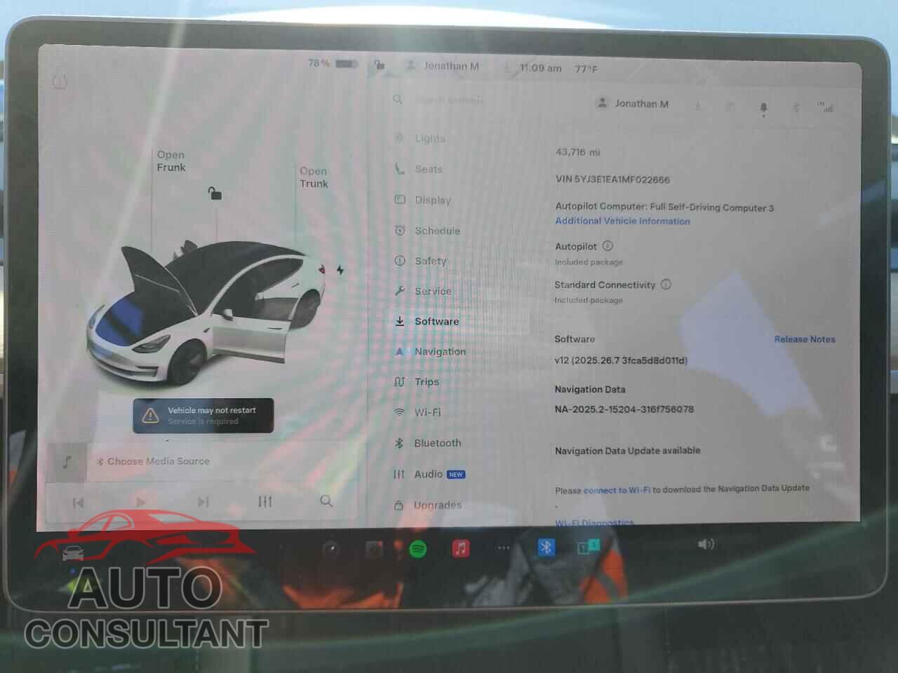 TESLA MODEL 3 2021 - 5YJ3E1EA1MF022666