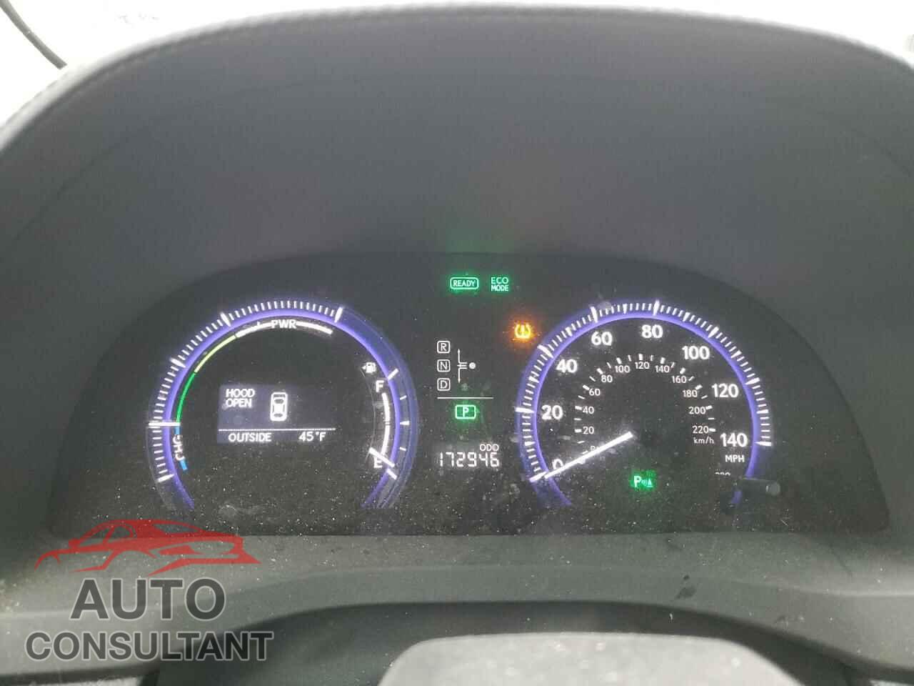 LEXUS HS 2010 - JTHBB1BA0A2001975