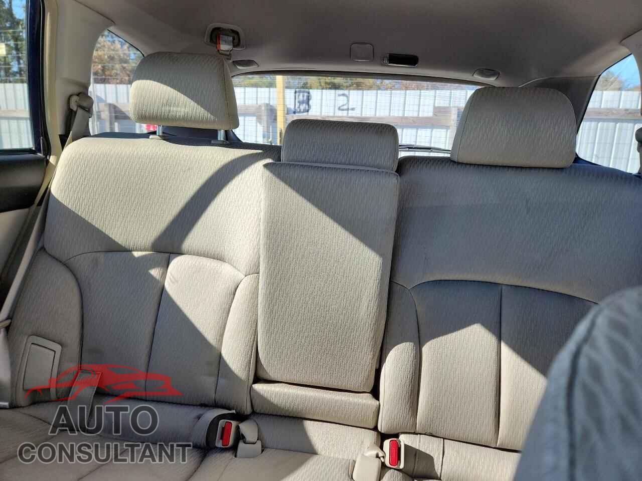 SUBARU OUTBACK 2012 - 4S4BRBCC7C3248356
