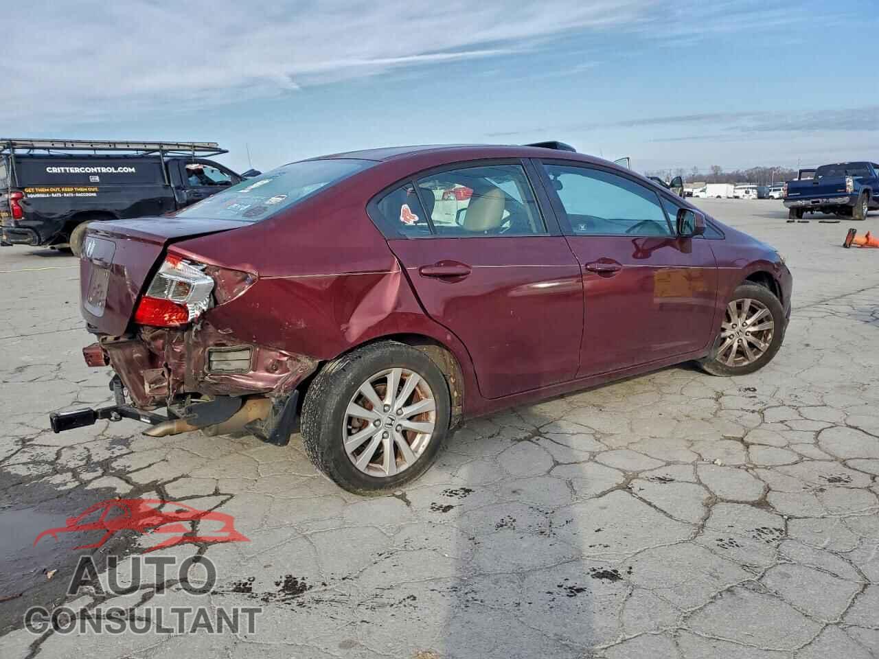 HONDA CIVIC 2012 - 2HGFB2F92CH534186