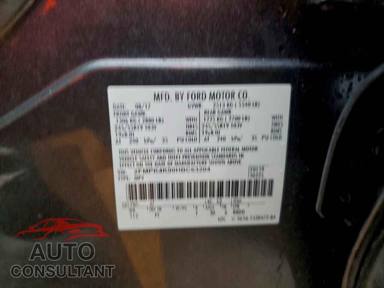 FORD EDGE 2017 - 2FMPK4K90HBC63204