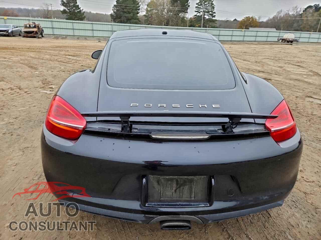 PORSCHE CAYMAN 2016 - WP0AA2A86GK170136