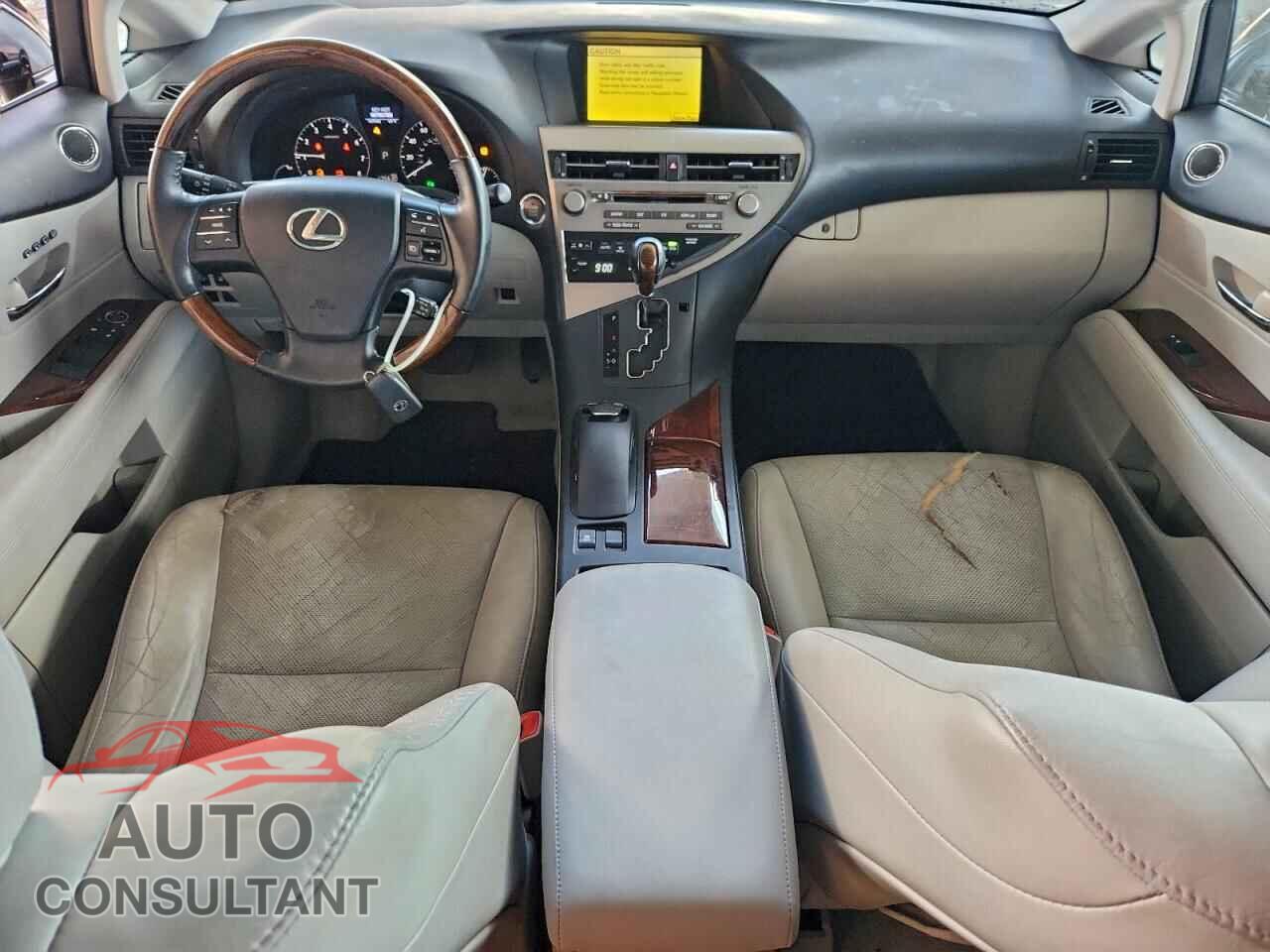 LEXUS RX350 2011 - 2T2ZK1BA2BC045992