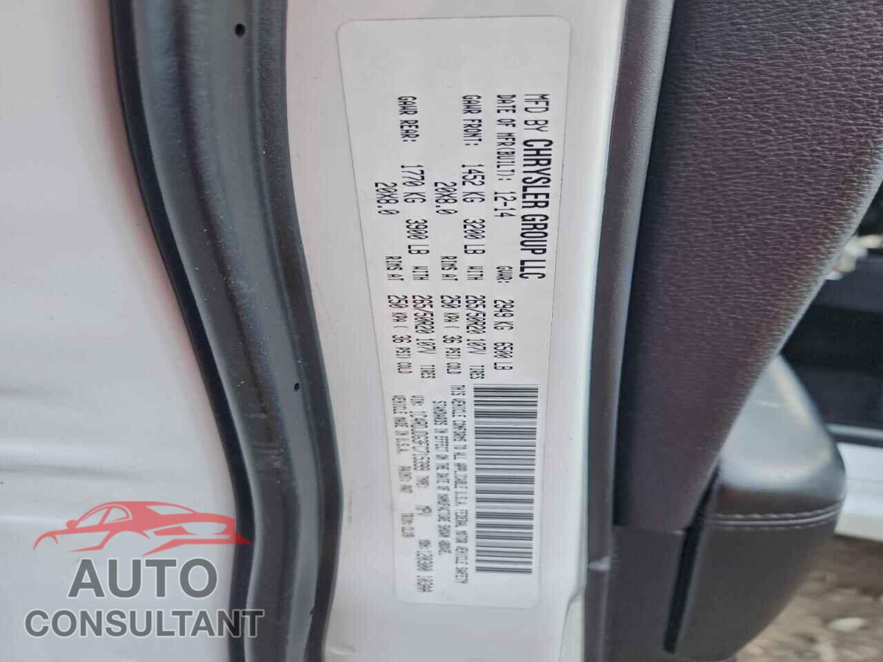 DODGE DURANGO 2015 - 1C4RDJDG3FC715399