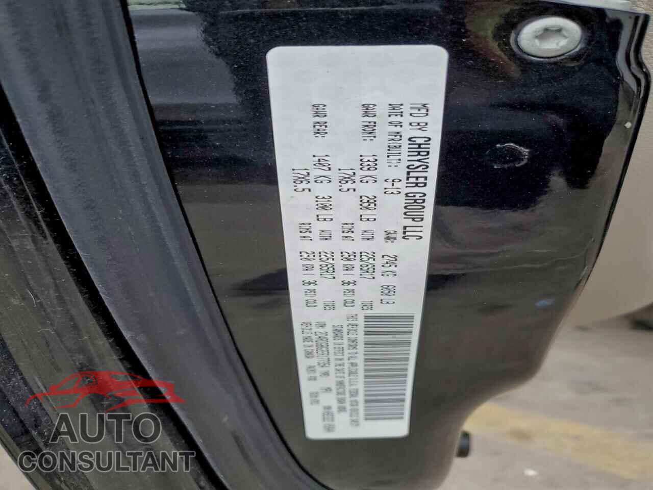 DODGE CARAVAN 2014 - 2C4RDGBG2ER177354