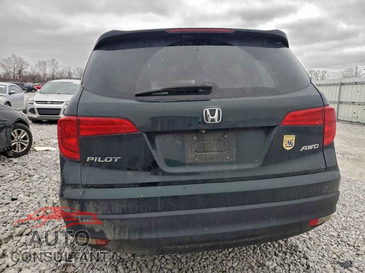 HONDA PILOT 2017 - 5FNYF6H53HB076734