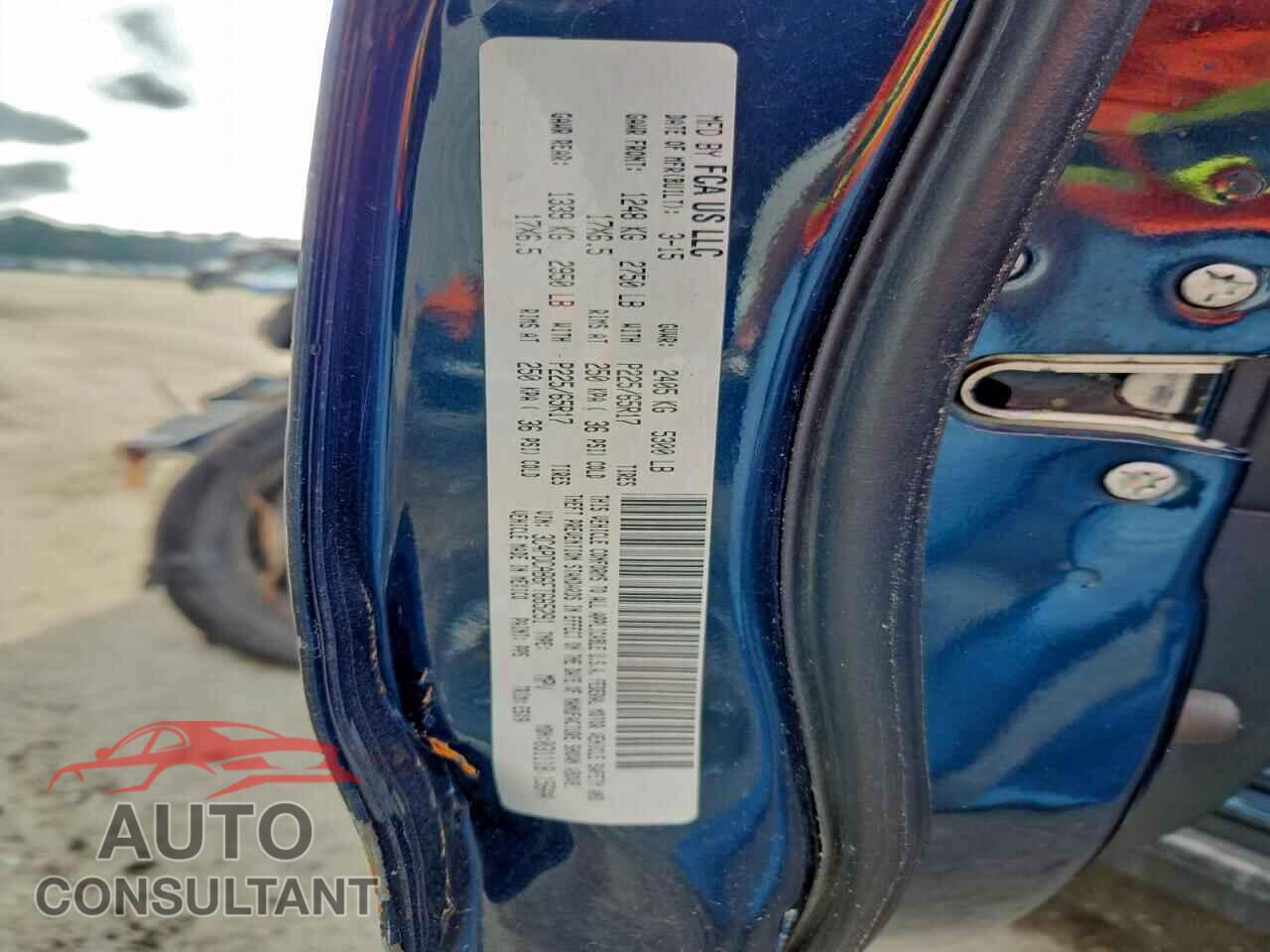 DODGE JOURNEY 2015 - 3C4PDCAB6FT665291