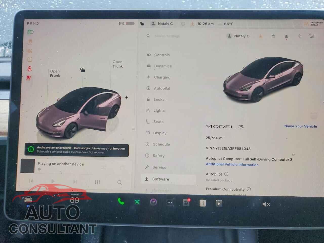TESLA MODEL 3 2023 - 5YJ3E1EA3PF684043