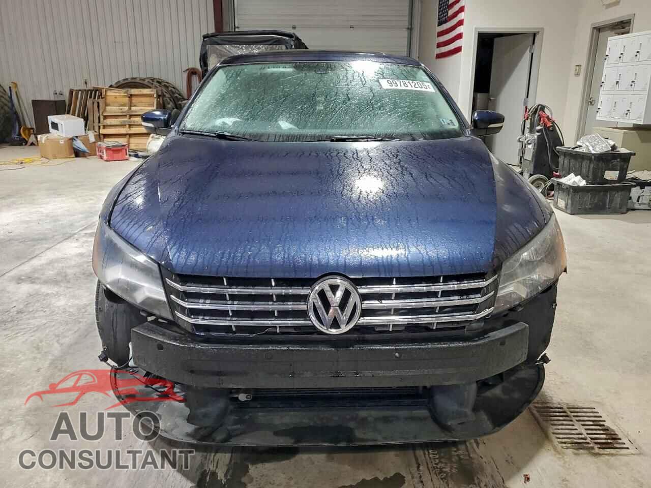 VOLKSWAGEN PASSAT 2013 - 1VWCN7A30DC109253