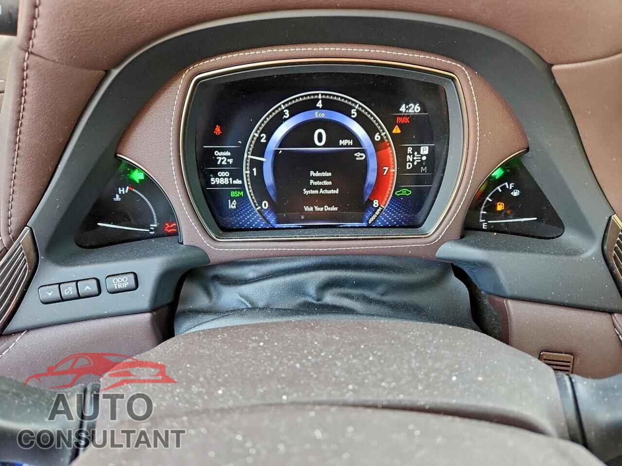 LEXUS LS500 2020 - JTHD51FF4L5012601