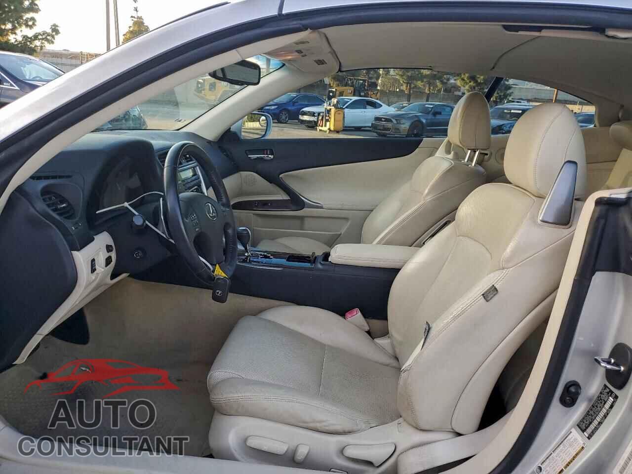 LEXUS IS 2010 - JTHFF2C28A2503247