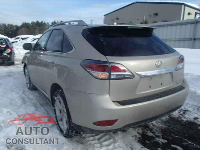 LEXUS RX350 2013 - 2T2BK1BA9DC162182
