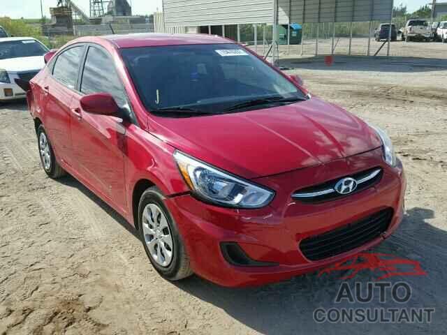 HYUNDAI ACCENT 2016 - KMHCT4AE1GU012095