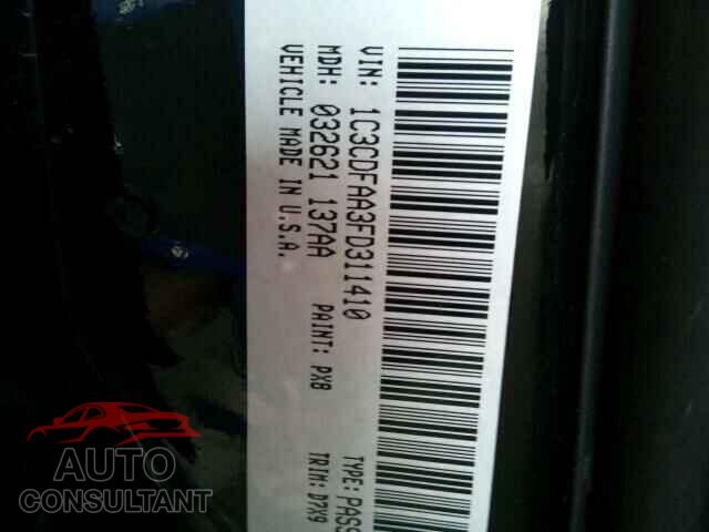 DODGE DART 2015 - 1C3CDFAA3FD311410