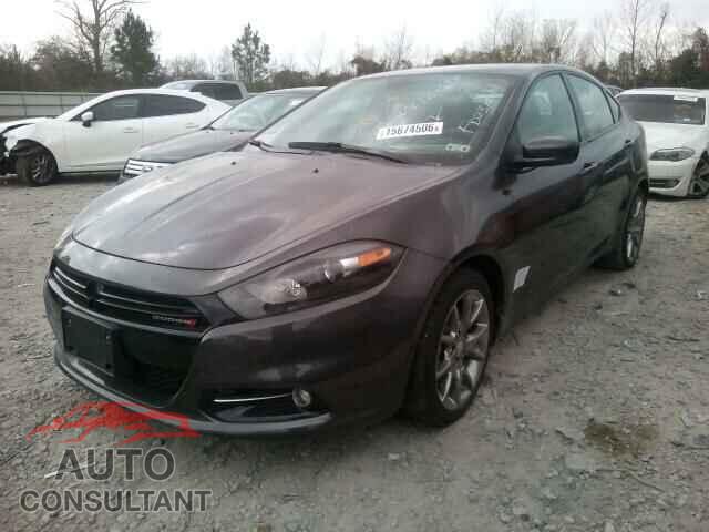 DODGE DART 2015 - 1C3CDFBB6FD237844