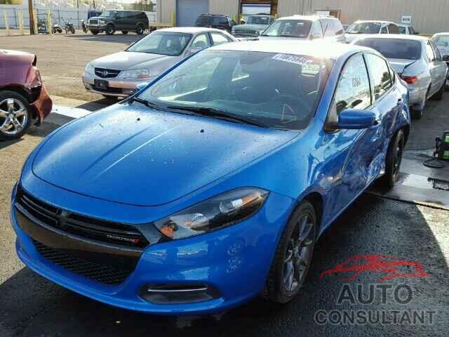 DODGE DART 2015 - 1C3CDFAAXFD432435