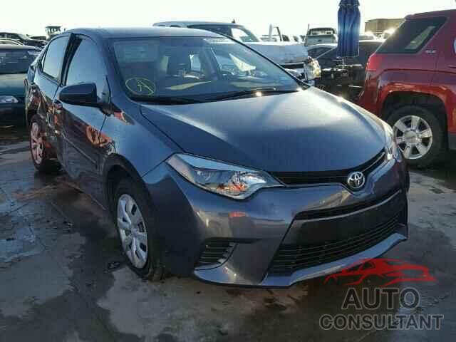 TOYOTA COROLLA 2016 - 5YFBURHE9GP464597