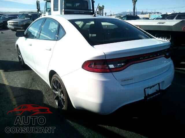 DODGE DART 2015 - 1C3CDFAAXFD311341