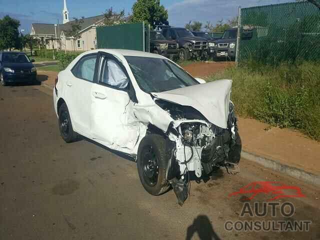 TOYOTA COROLLA 2017 - 5YFBURHE1HP587943