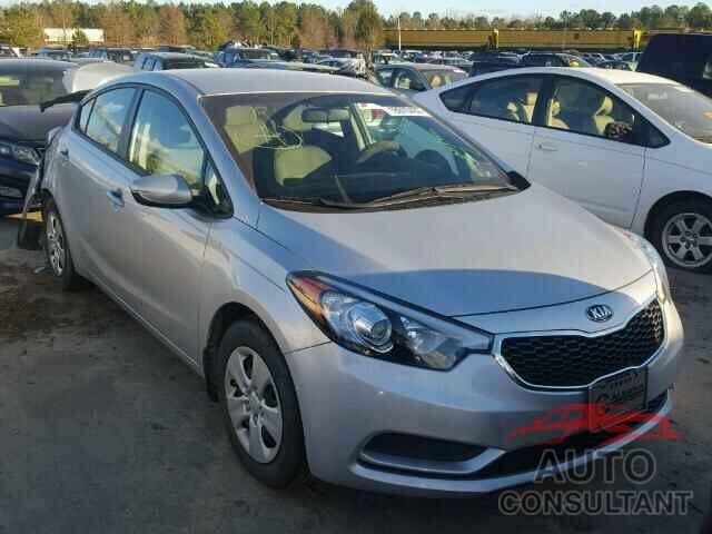 KIA FORTE 2015 - KNAFK4A64F5410601