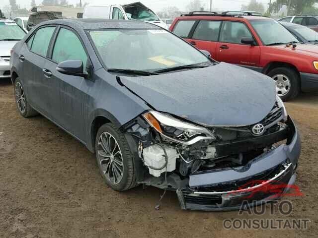 TOYOTA COROLLA 2015 - 2T1BURHE3FC384405