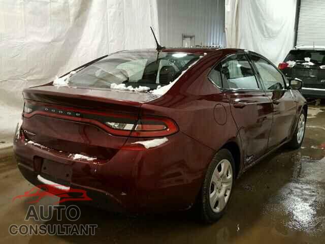 DODGE DART 2015 - 1C3CDFAAXFD266420