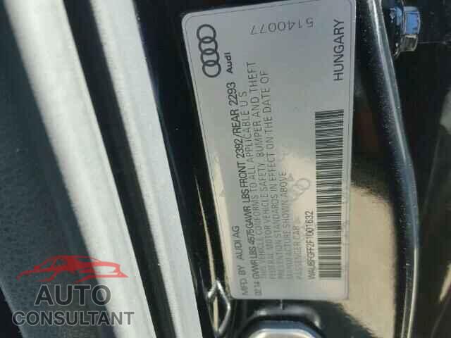 AUDI S3 2015 - WAUBFGFF2F1001632