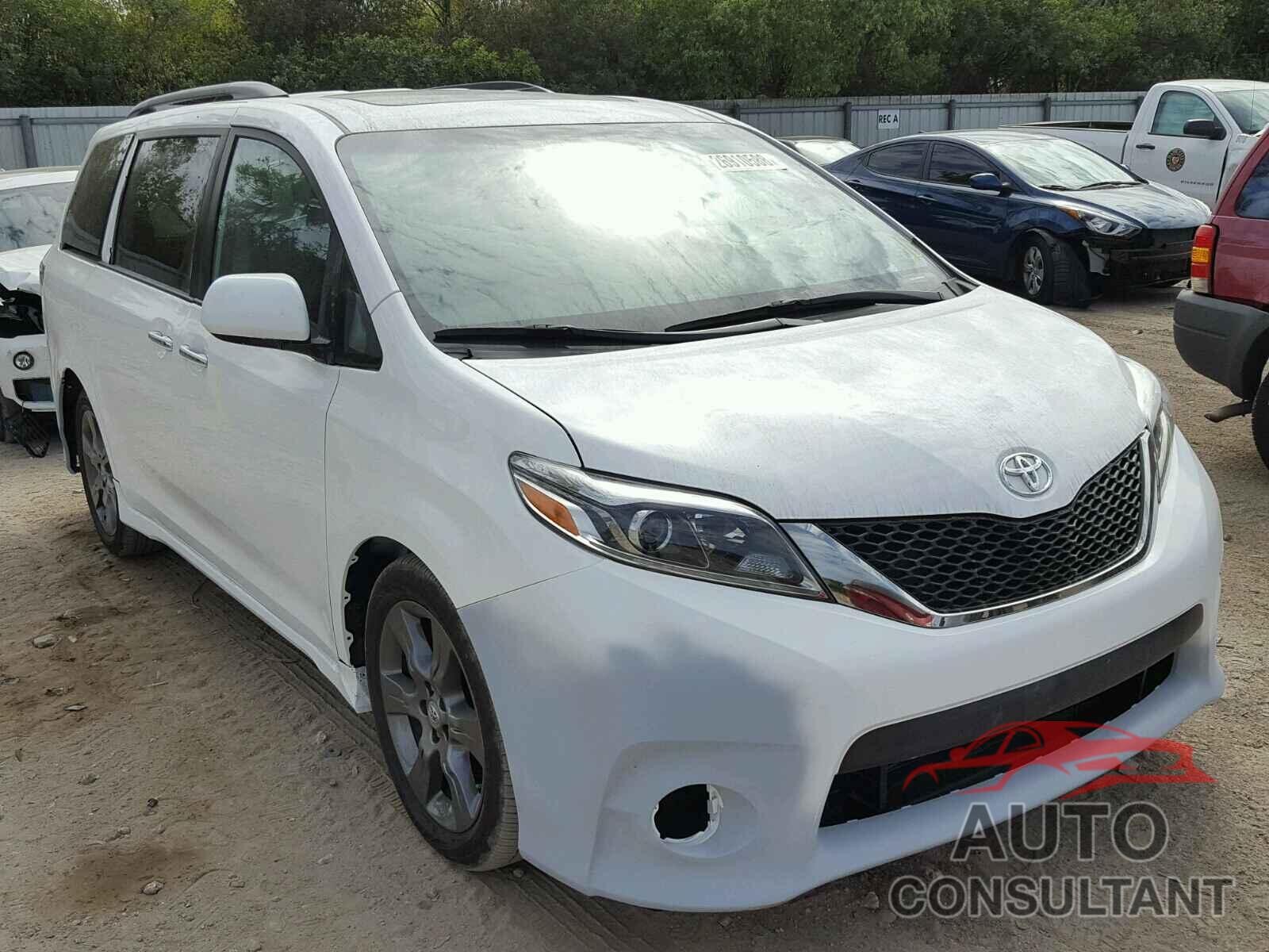 TOYOTA SIENNA 2016 - 5TDXK3DC3GS759425