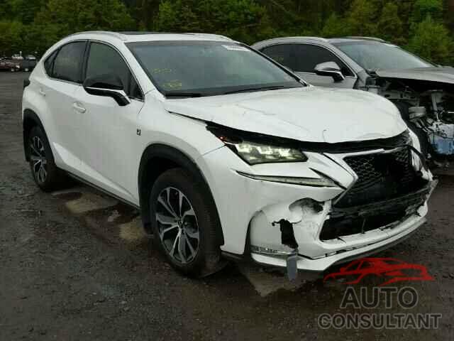 LEXUS NX 2015 - JTJBARBZ9F2016018