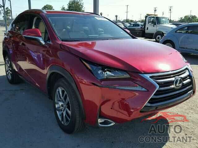 LEXUS NX 2015 - JTJBARBZ9F2019839