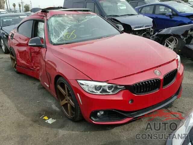 BMW 4 SERIES 2015 - WBA3R1C55FF774697