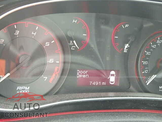 DODGE DART 2015 - 1C3CDFBB9FD126687