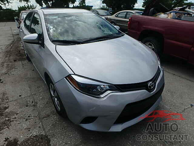 TOYOTA COROLLA 2015 - 2T1BURHE5FC277551