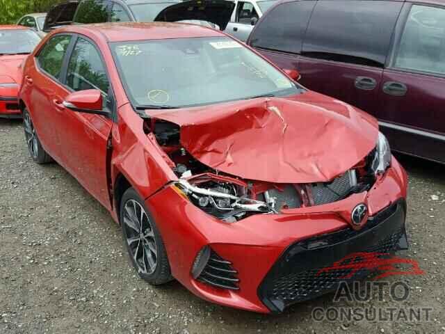 TOYOTA COROLLA 2017 - 2T1BURHE5HC859703