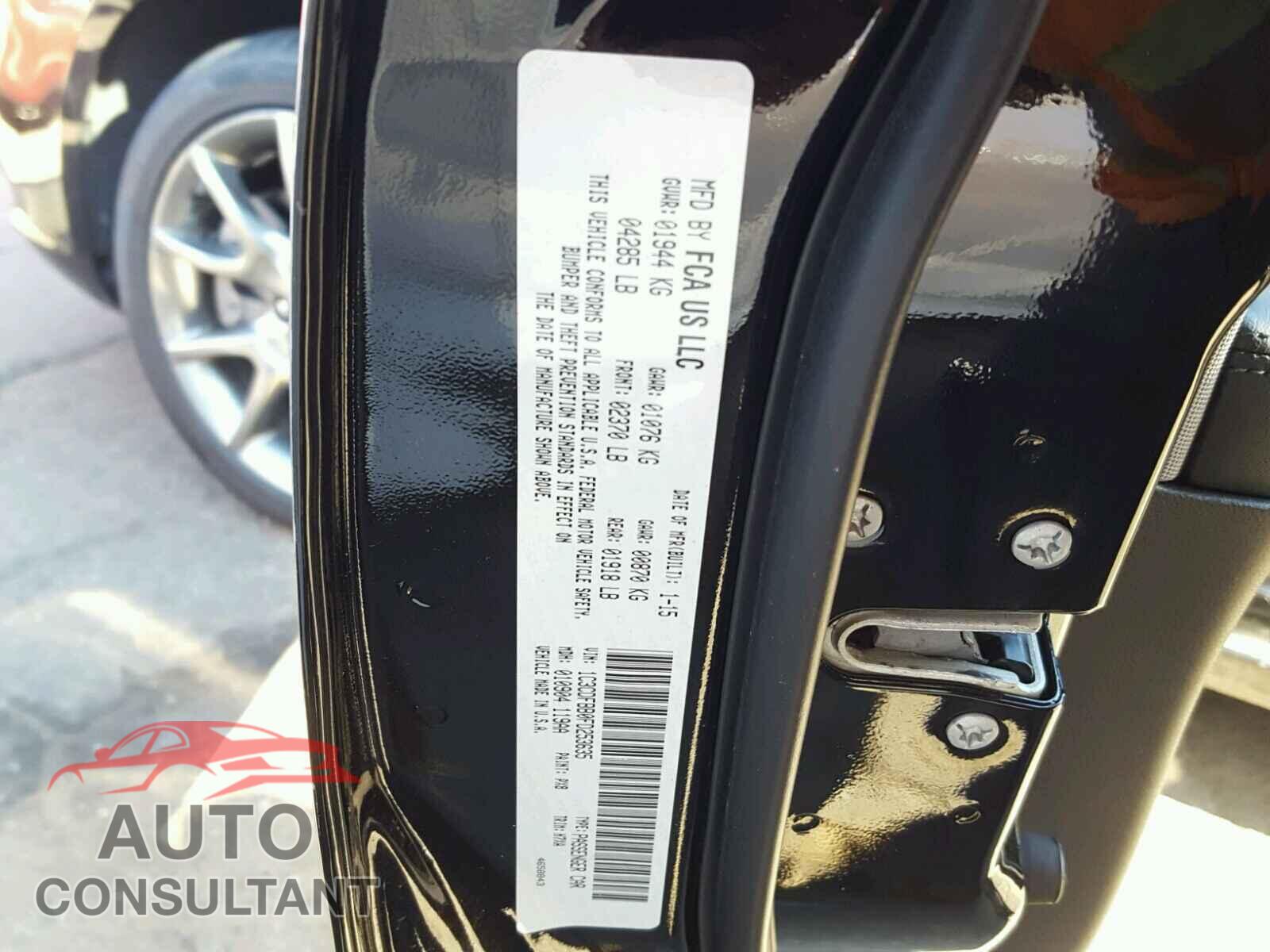 DODGE DART 2015 - 1C3CDFBB0FD253635